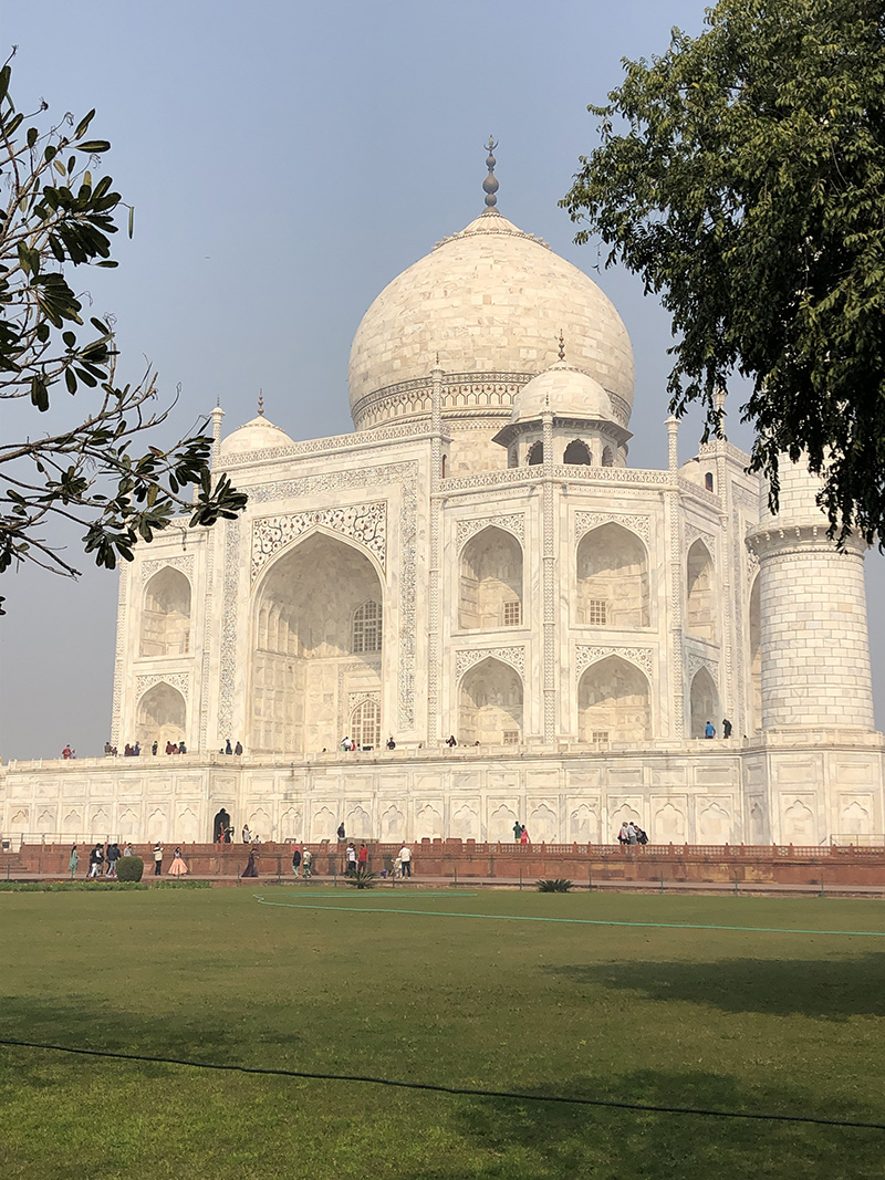 The Taj Mahal is really big! As well as incredibly beautiful.