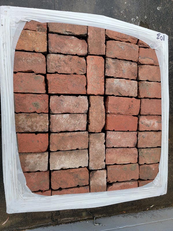 Reclaimed Metropolitan Street Bricks
