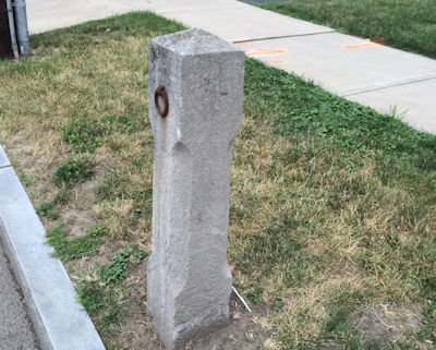 Some antique stone hitching posts are simplistic in design